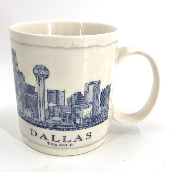 Starbucks City Mug Dallas The Big D Coffee Cup Texas Collectors 2006 - Picture 1 of 6